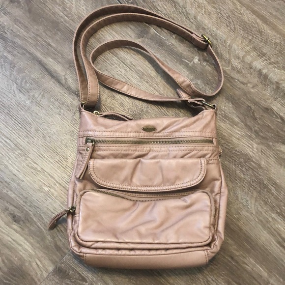 Cargo Crossbody bag, pinkish tan colour - Picture 1 of 13